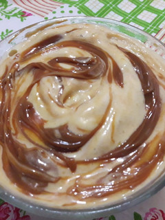 Una foto de Helado de Banana con DULCE DE LECHE