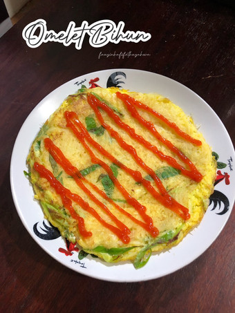 Cara Gampang Membuat 199. Omelet Bihun Anti Gagal