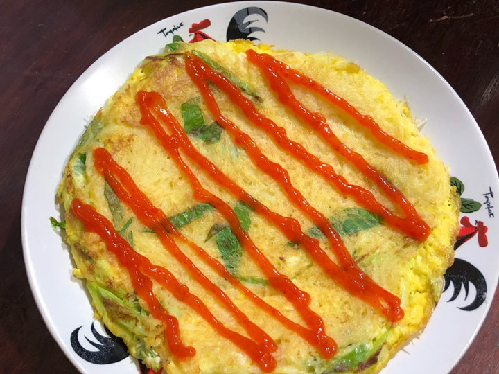 Cara Gampang Membuat 199. Omelet Bihun Anti Gagal