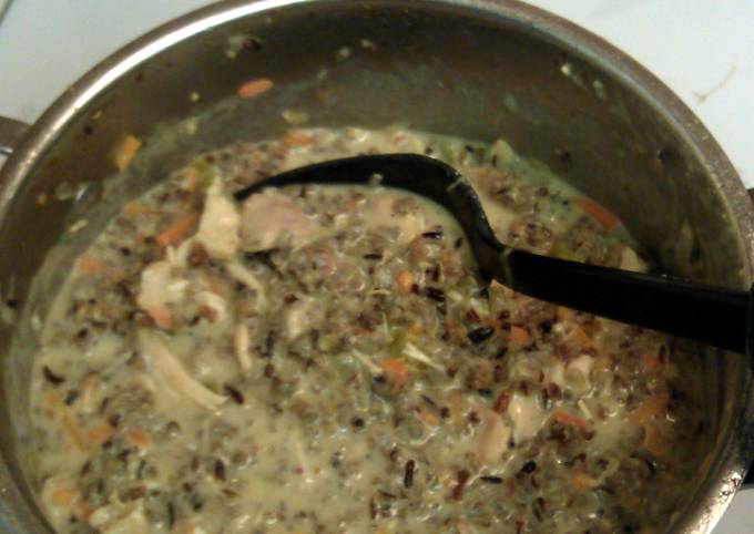 Recipe of Speedy chicken wild rice soup