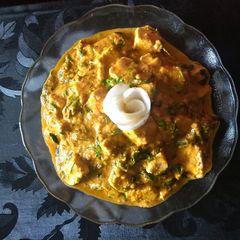 A picture of Paneer methi malai.