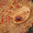 Arroz con pollo y condimento para arroz