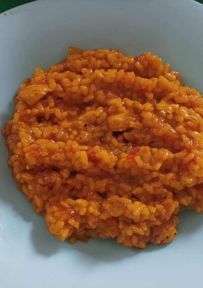 Una foto de Arroz meloso