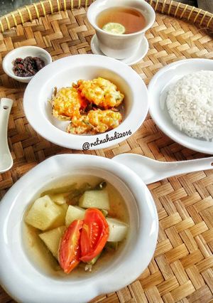 Foto resep Dadar Jagung + Sayur Asem Ndeso #5hari