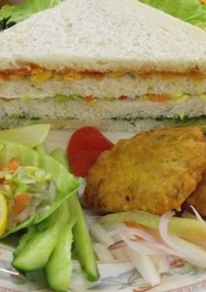 A picture of Vegan Breakfast Sandwich.
