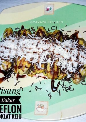 Foto resep Pisang Bakar Teflon Coklat Keju
