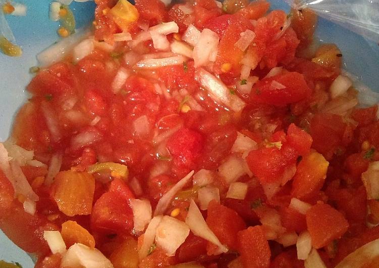 Recipe of Perfect 3 ingredients Salsa