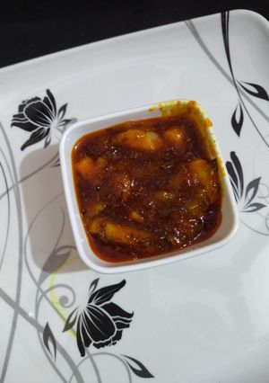 Kachi Kairi ki launji रेसिपी मुख्य फोटो