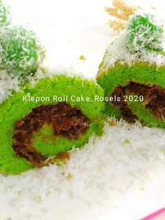 Foto resep Klepon Roll Cake