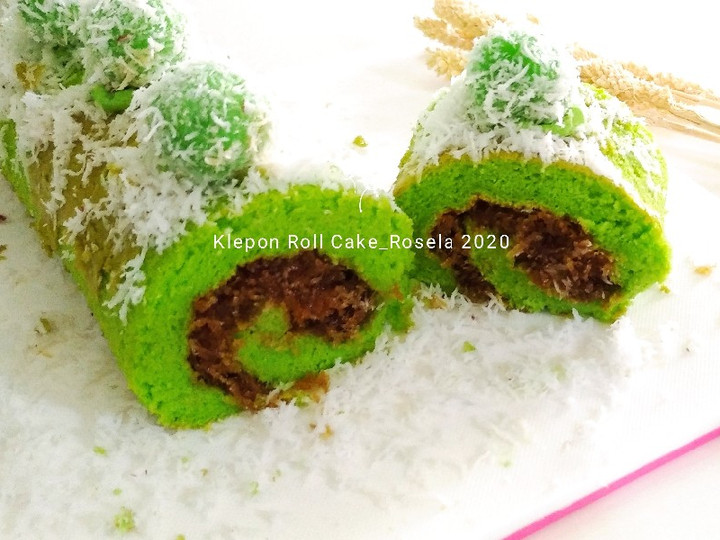 Resep Klepon Roll Cake Anti Gagal