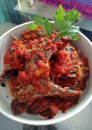 Foto resep Tongkol goreng sambel