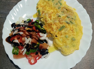 Foto principal de Tortilla de atún y trigueros