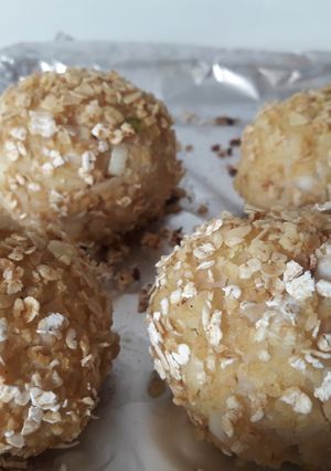 Una foto de Hamburguesa de coliflor con avena