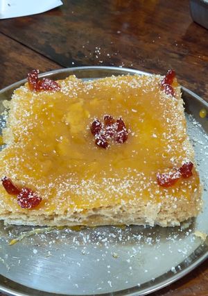 A picture of Mango Cake😋.