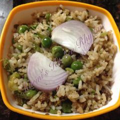 A picture of Jeera rice.