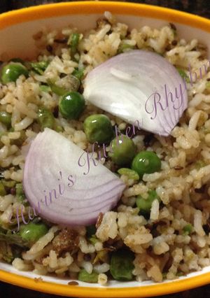 A picture of Jeera rice.