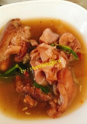 Foto resep Sup Brenebon (non halal)