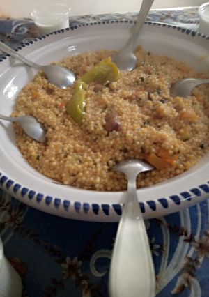 صورة لوصفة محمصة بالخضراء