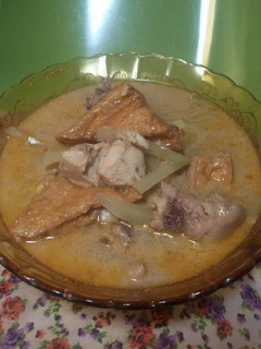 Foto resep Labu Siam Ayam Tahu kuah Santan