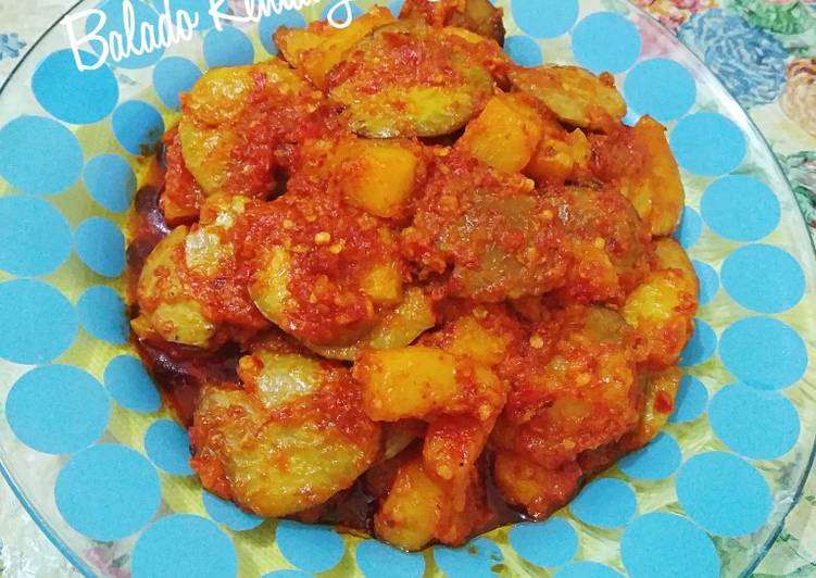 Balado Kentang Jengkol