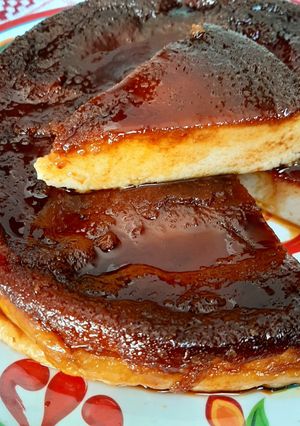 Una foto de Budín de pan con Rosca de Pascua