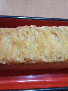 Una foto de Budín de manzana fácil y económico