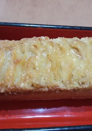Una foto de Budín de manzana fácil y económico