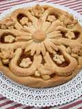 Crostata con marmellata di pesche