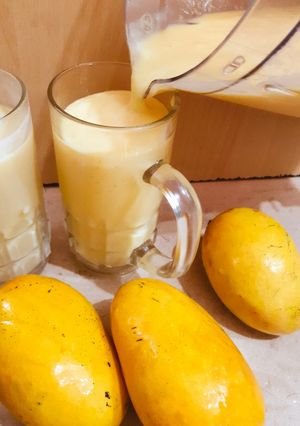 A picture of Mango Milkshake.