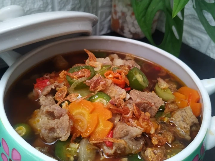 Langkah Mudah untuk Membuat Resep Asem-asem Daging yang  Bikin Ketagihan Anti Ribet, Mantap