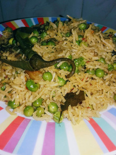 Una foto de Arroz Con Guisantes