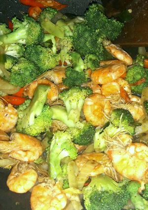 Foto resep Cah Brokoli Udang