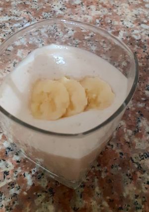 Une photo de Mousse à la banane