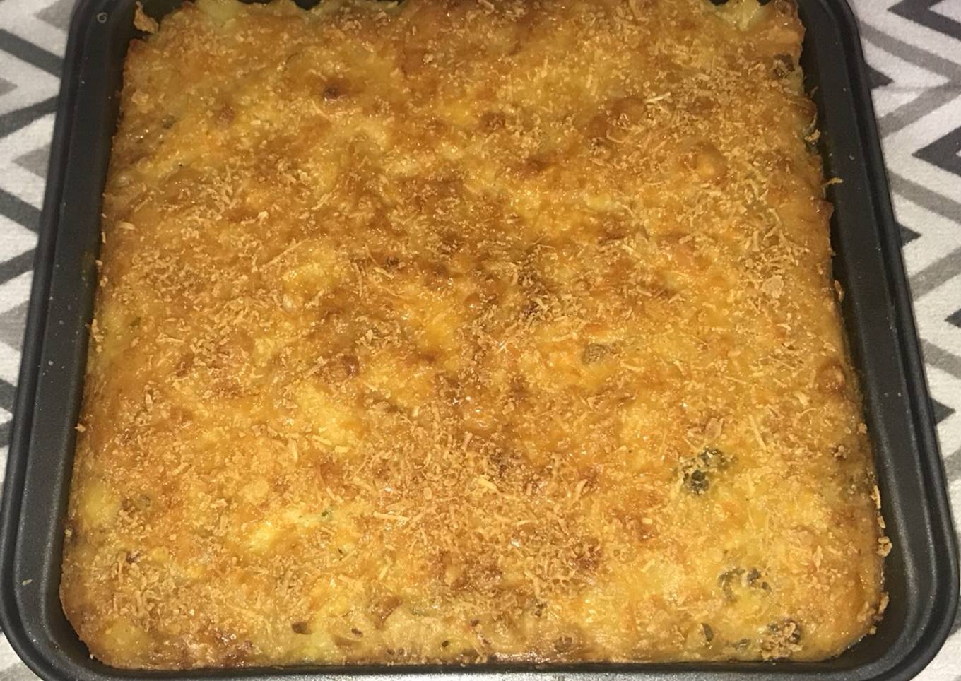 Cheesy Macaroni Schotel Kukus Panggang Super Gurih😍