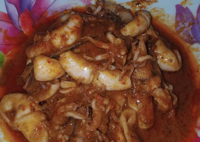 Resep Cumi Rendang Simple oleh Aury Cook - Cookpad