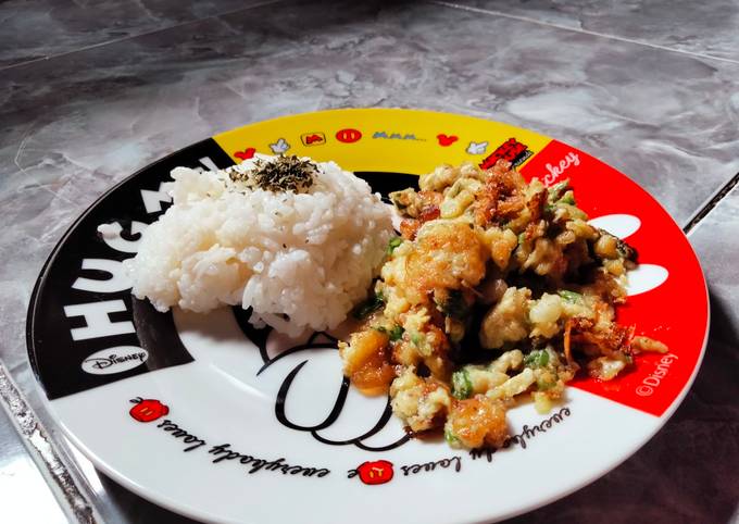 Resep Simple Orak Arik Telur Bumbu Bapre (MPASI Baby 20 bln) yang Lezat Sekali