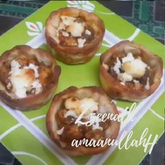 A picture of Baked Chicken Pizza Cups.
