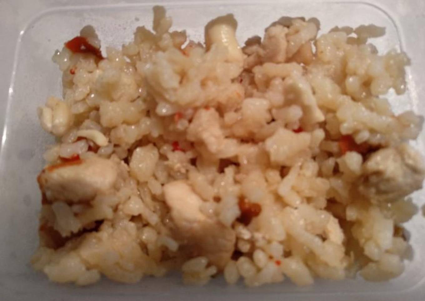 Arroz con pollo y anacardos (Autocook)