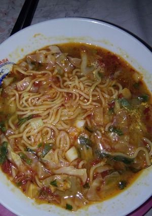 Foto resep Seblak mie pedess endess🔥