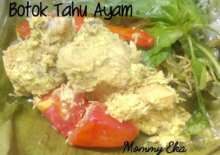Botok Tahu Ayam