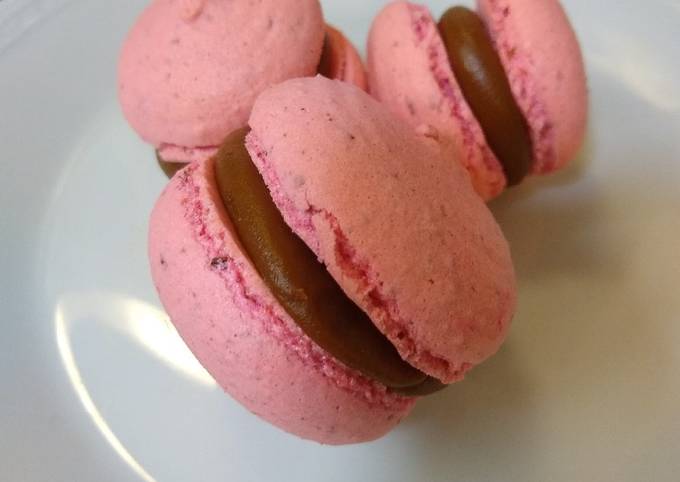 Macarons rosa facilísimos Receta de Kele- Cookpad