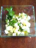 Cucumber Salad with Cheese