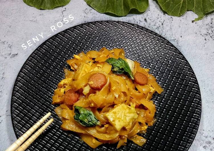 Cara buat Kwetiau goreng #pr_homemadestreetfood Sederhana dan Mudah Dibuat