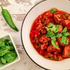 A picture of Smokey Vegetarian Chilli.