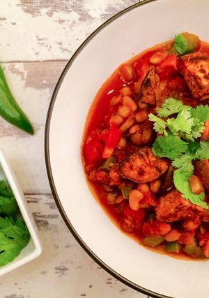 A picture of Smokey Vegetarian Chilli.