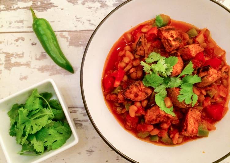 Step-by-Step Guide to Make Quick Smokey Vegetarian Chilli