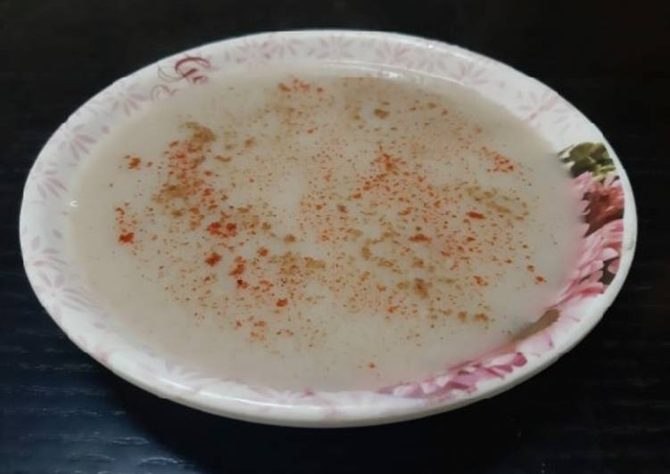 Jowar flour porridge (Jowar Aambil)