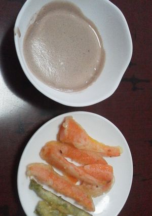 Una foto de Tempura dulce apto para celíacos y alérgicos