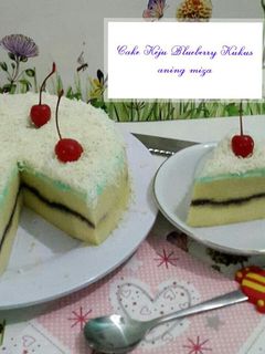 Foto resep 55. Cake Keju Blueberry Kukus