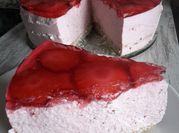 Una foto de eritritol bizcocho de yogurt
